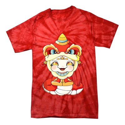 Vietnamese New Year Decorations Tet 2025 Year Of The Snake Tie-Dye T-Shirt