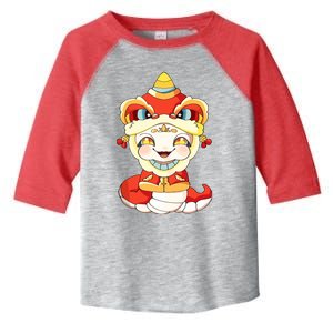 Vietnamese New Year Decorations Tet 2025 Year Of The Snake Toddler Fine Jersey T-Shirt