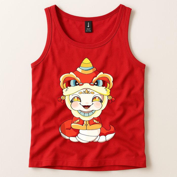 Vietnamese New Year Decorations Tet 2025 Year Of The Snake Tank Top