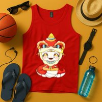 Vietnamese New Year Decorations Tet 2025 Year Of The Snake Tank Top