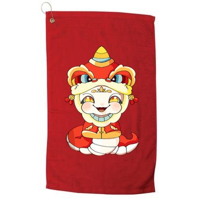 Vietnamese New Year Decorations Tet 2025 Year Of The Snake Golf Towel