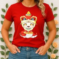Vietnamese New Year Decorations Tet 2025 Year Of The Snake Womens T-Shirt