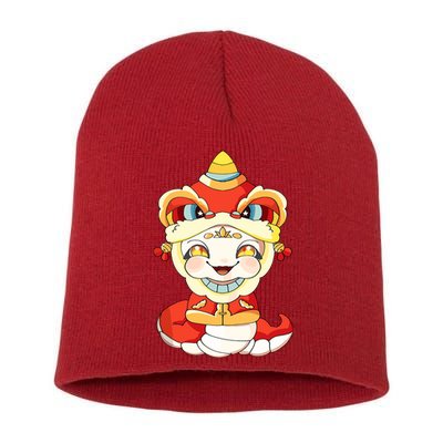 Vietnamese New Year Decorations Tet 2025 Year Of The Snake Short Acrylic Beanie