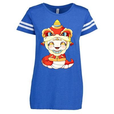 Vietnamese New Year Decorations Tet 2025 Year Of The Snake Enza Ladies Jersey Football T-Shirt