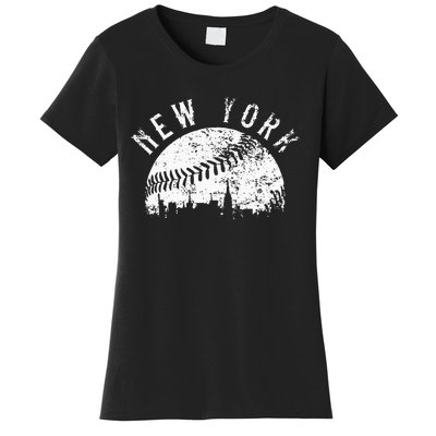 Vintage New York NY Skyline Apparel Women's T-Shirt