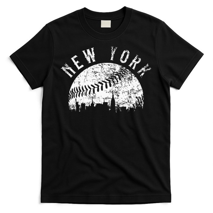 Vintage New York NY Skyline Apparel T-Shirt