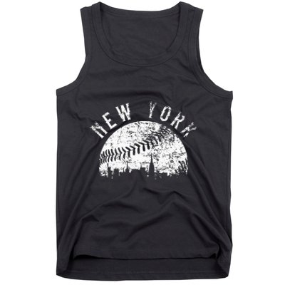 Vintage New York NY Skyline Apparel Tank Top