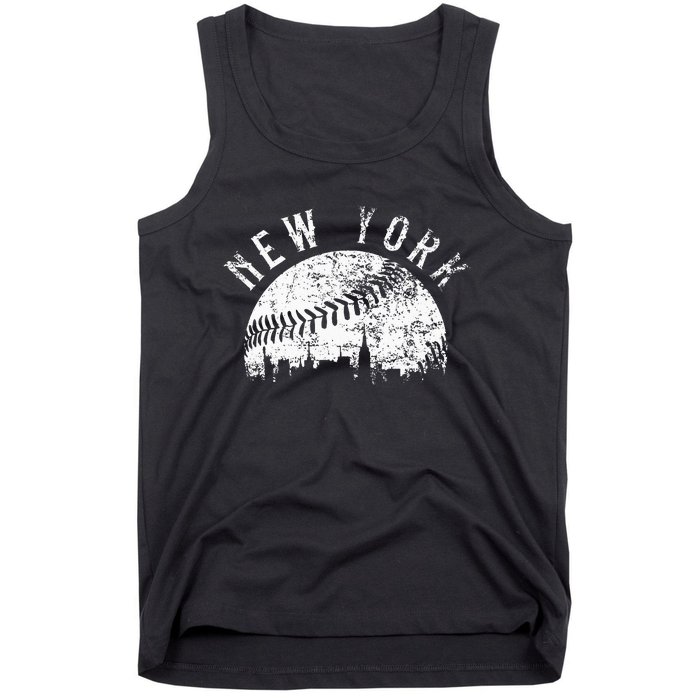 Vintage New York NY Skyline Apparel Tank Top