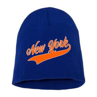 Vintage New York Short Acrylic Beanie