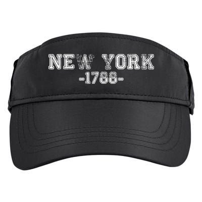 Vintage New York 1788 Adult Drive Performance Visor