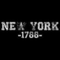 Vintage New York 1788 Poster
