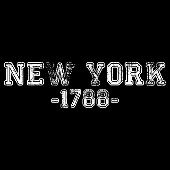 Vintage New York 1788 Poster