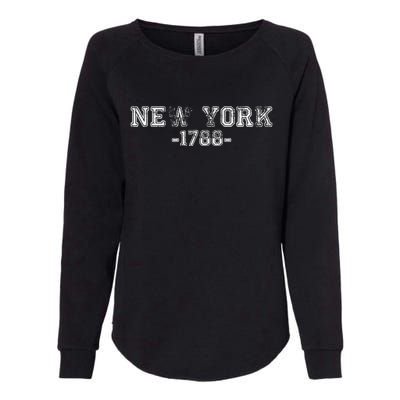 Vintage New York 1788 Womens California Wash Sweatshirt