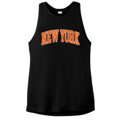 Vintage New York Ladies PosiCharge Tri-Blend Wicking Tank