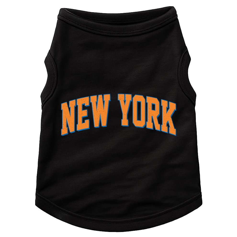 Vintage New York Basketball Sports Fan Doggie Tank