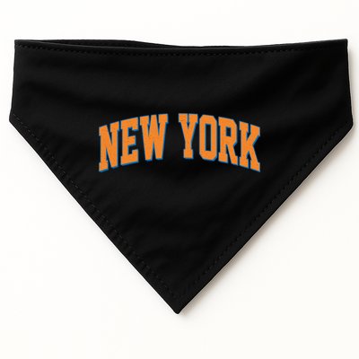 Vintage New York Basketball Sports Fan USA-Made Doggie Bandana