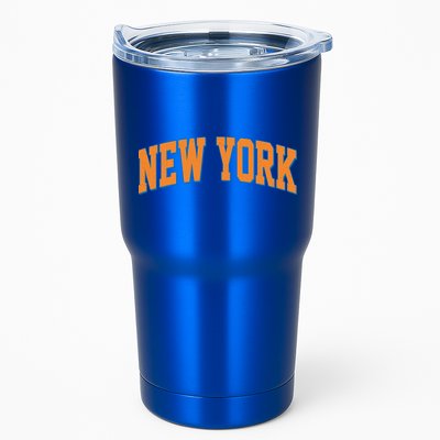 Vintage New York Basketball Sports Fan Tumbler