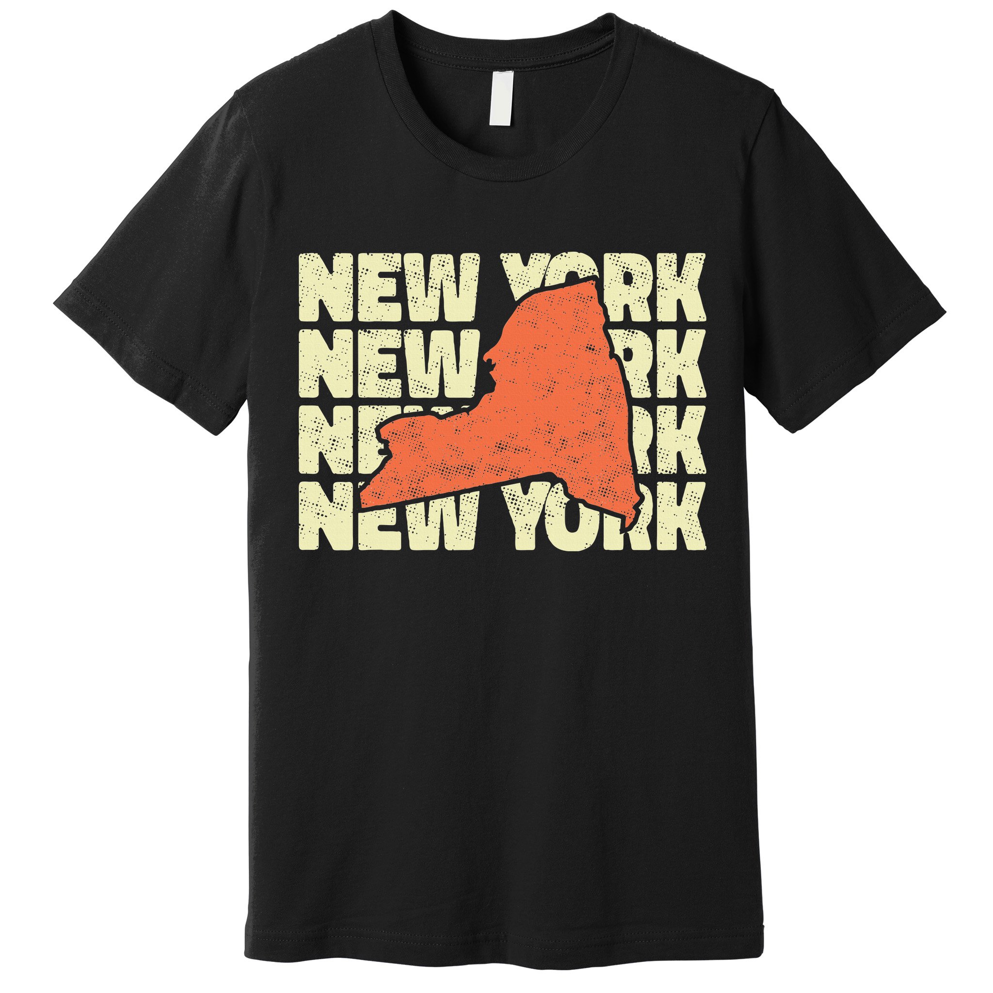 Vintage New York USA State Premium T-Shirt