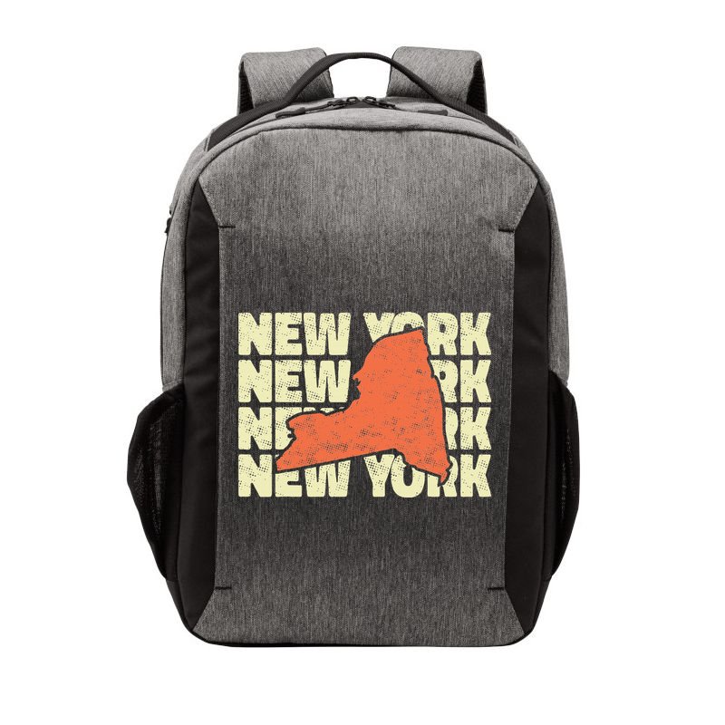 Vintage New York USA State Vector Backpack