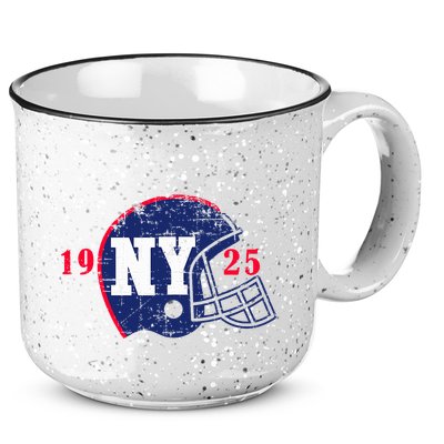 Vintage New York Football Gift 15oz Campfire Ceramic Mug