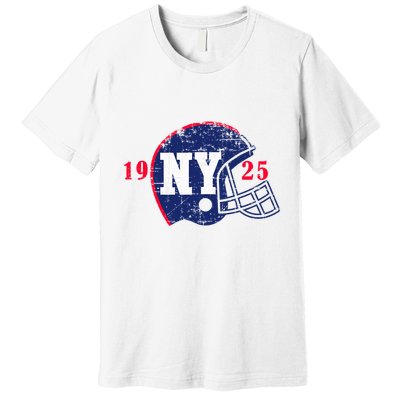 Vintage New York Football Gift Premium T-Shirt
