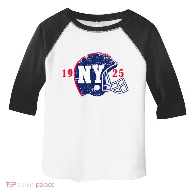 Vintage New York Football Gift Toddler Fine Jersey T-Shirt