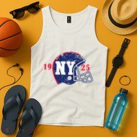 Vintage New York Football Gift Tank Top