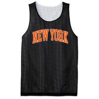 Vintage New York Mesh Reversible Basketball Jersey Tank