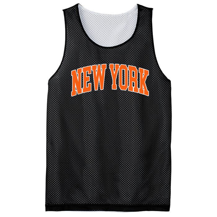 Vintage New York Mesh Reversible Basketball Jersey Tank