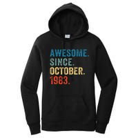 Vintage October 1983 Celebrating 40 Years old birthday Women's Pullover Hoodie