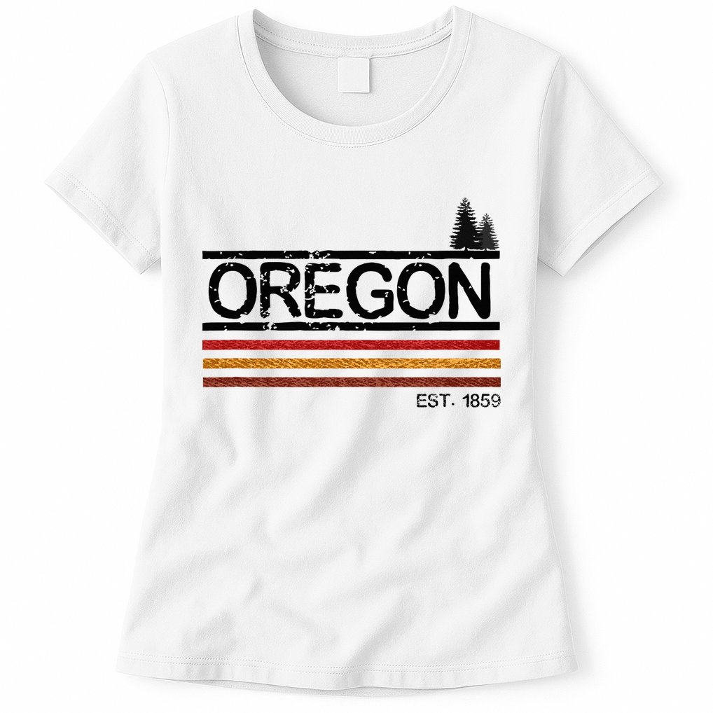 Vintage Oregon 1859 Womens T-Shirt