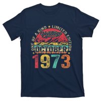 Vintage October 1973 50 Years Old 50th Birthday Gifts Wo T-Shirt