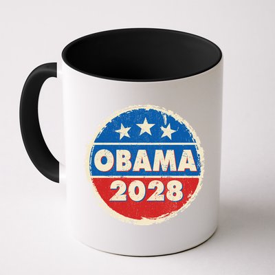 Vintage Obama 2028 Logo Mug