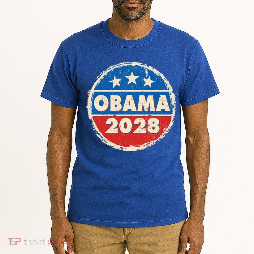 Vintage Obama 2028 Logo Tall T-Shirt