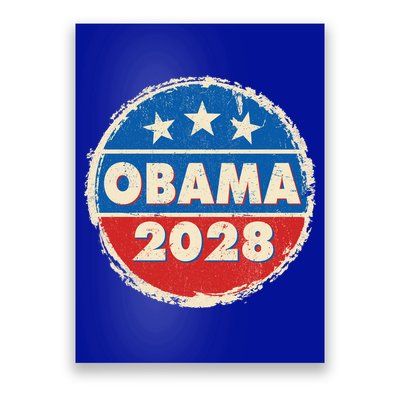 Vintage Obama 2028 Logo Poster
