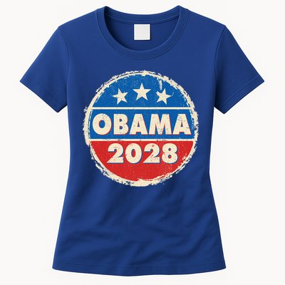 Vintage Obama 2028 Logo Womens T-Shirt
