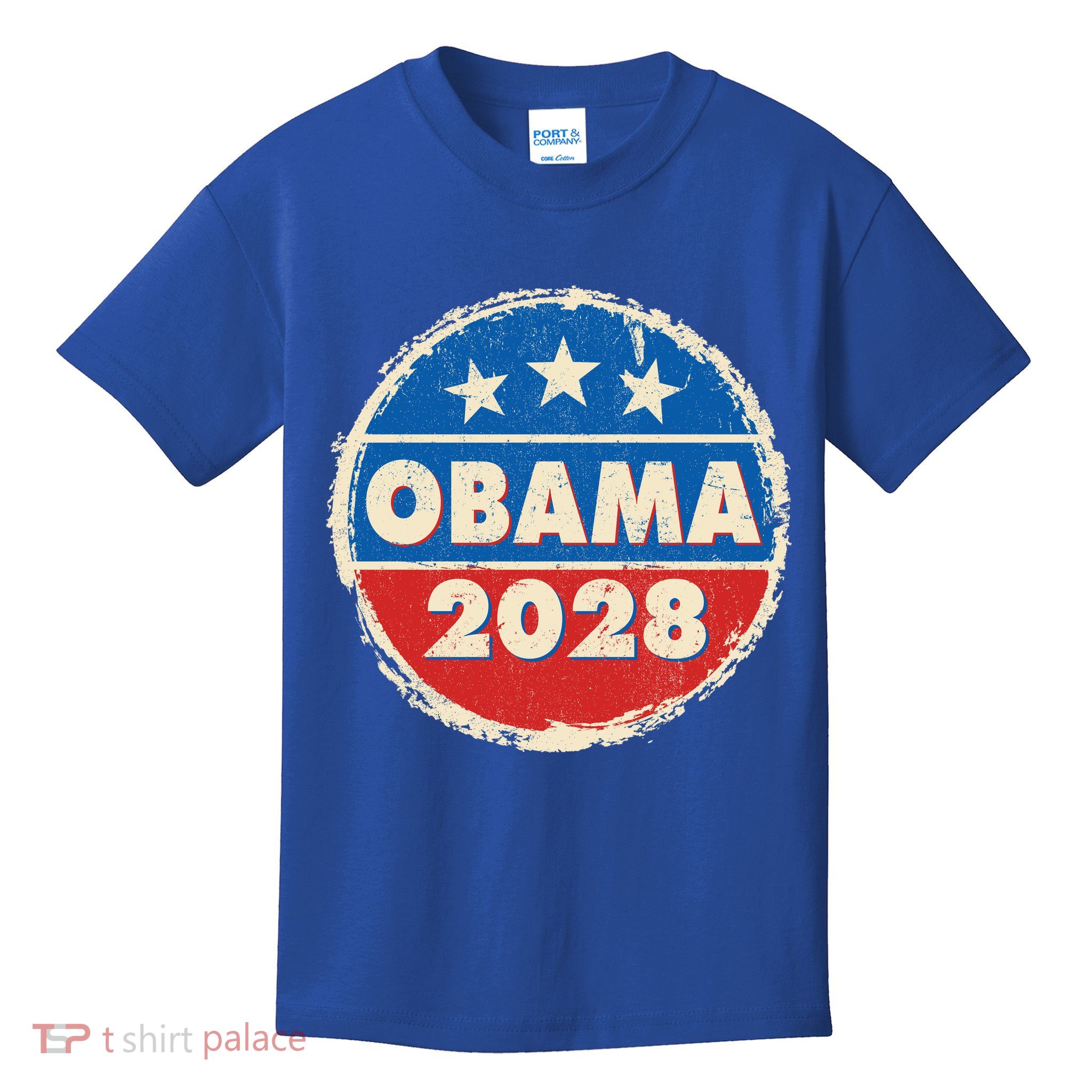 Vintage Obama 2028 Logo Kids T-Shirt
