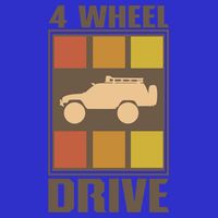 Vintage Offroad 4x4 Crawling Rock Crawler 4 Wheel Drive Gift T-Shirt