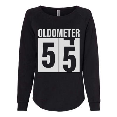 Vintage Odometer 55 Womens California Wash Sweatshirt