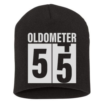 Vintage Odometer 55 Short Acrylic Beanie