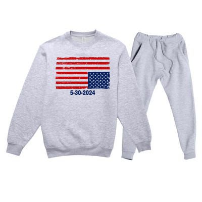 Vote Outlaw 5302024 Premium Crewneck Sweatsuit Set