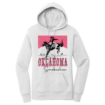 Vintage Oklahoma 90s Oklahoma Western Rodeo Style Women's Pullover Hoodie