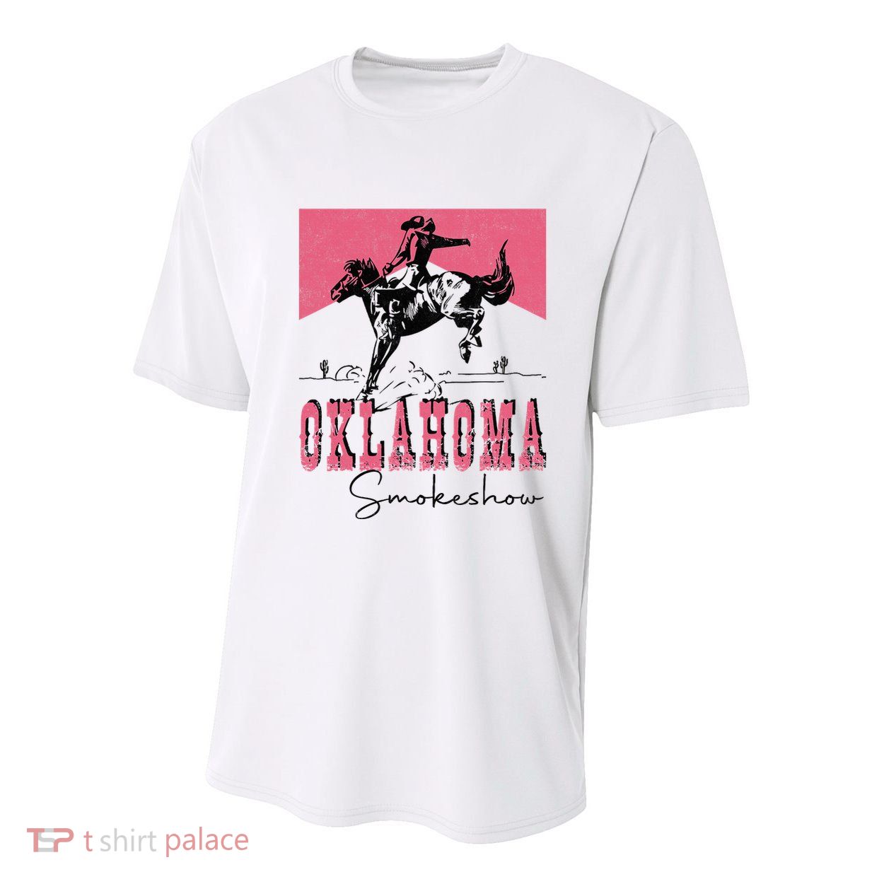 Vintage Oklahoma 90s Oklahoma Western Rodeo Style Youth Performance Sprint T-Shirt