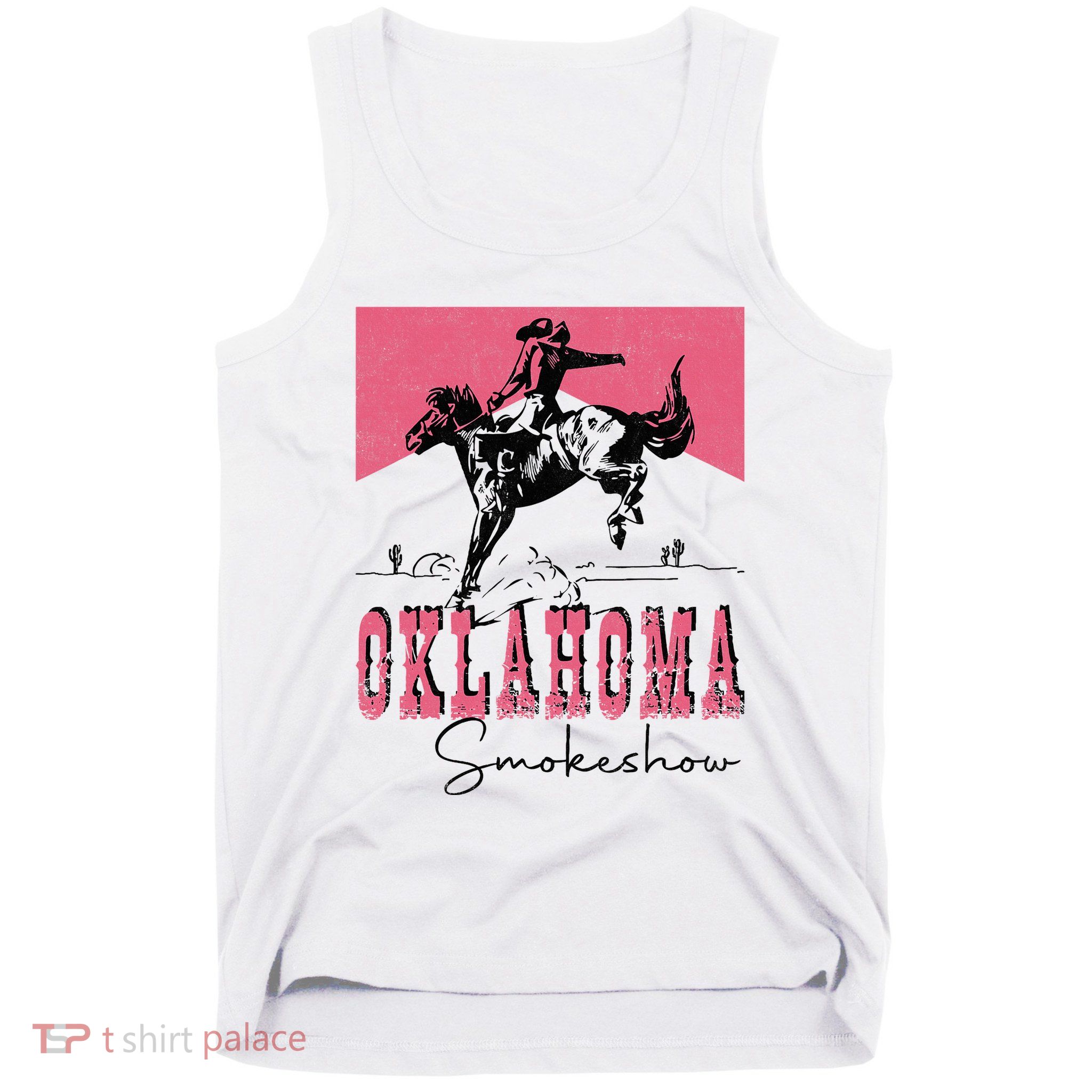Vintage Oklahoma 90s Oklahoma Western Rodeo Style Tank Top