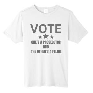 Vote Ones A Prosecutor And The Others A Felon Tall Fusion ChromaSoft Performance T-Shirt