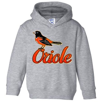 Vintage Oriole Bird Amazing Toddler Hoodie