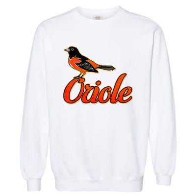 Vintage Oriole Bird Amazing Garment-Dyed Sweatshirt