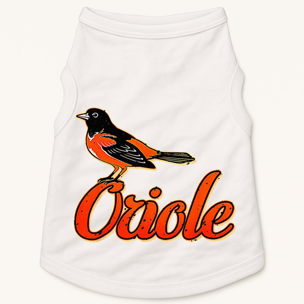 Vintage Oriole Bird Amazing Doggie Tank