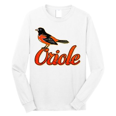 Vintage Oriole Bird Amazing Long Sleeve Shirt
