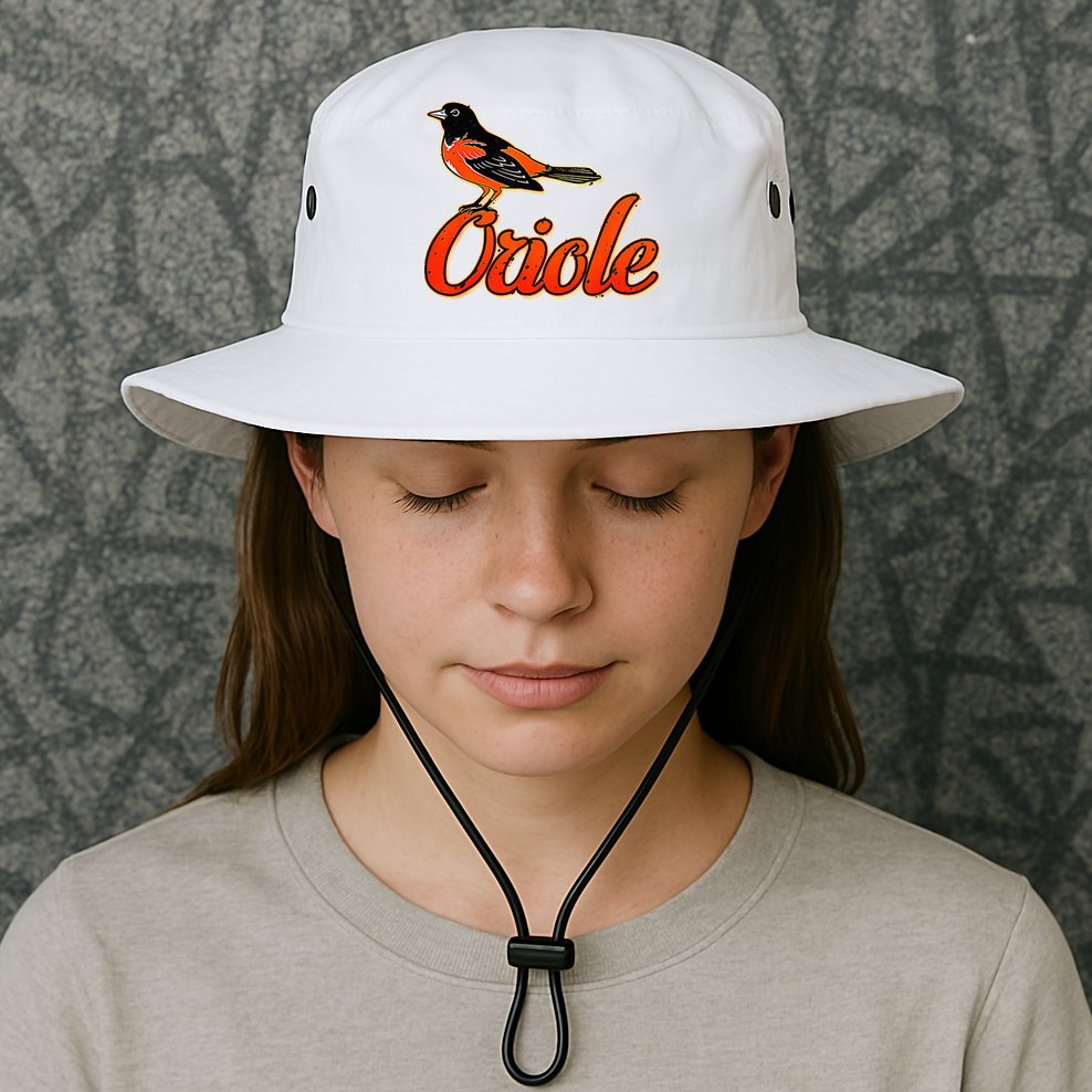Vintage Oriole Bird Amazing Bucket Hat
